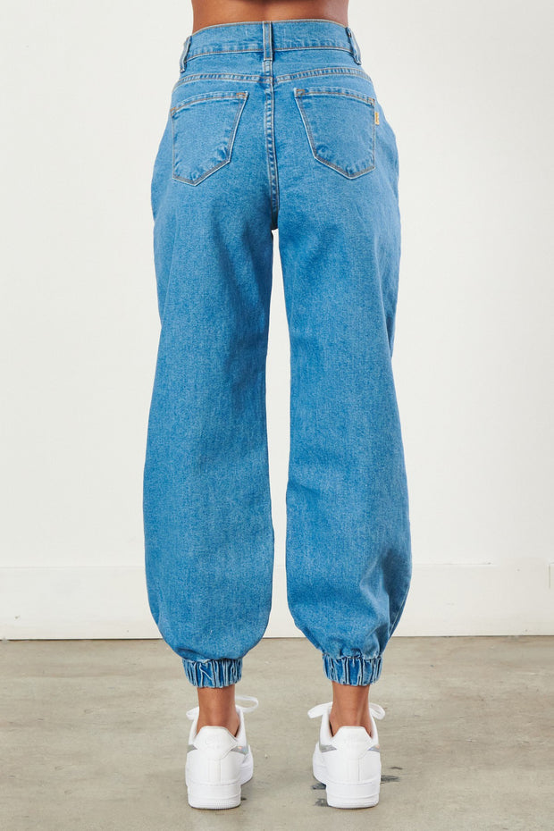 New Jersey Denim Track Pants