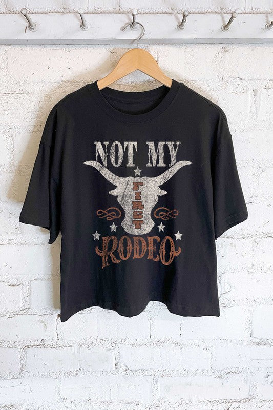 Not my First Rodeo Graphic Tee (Black)