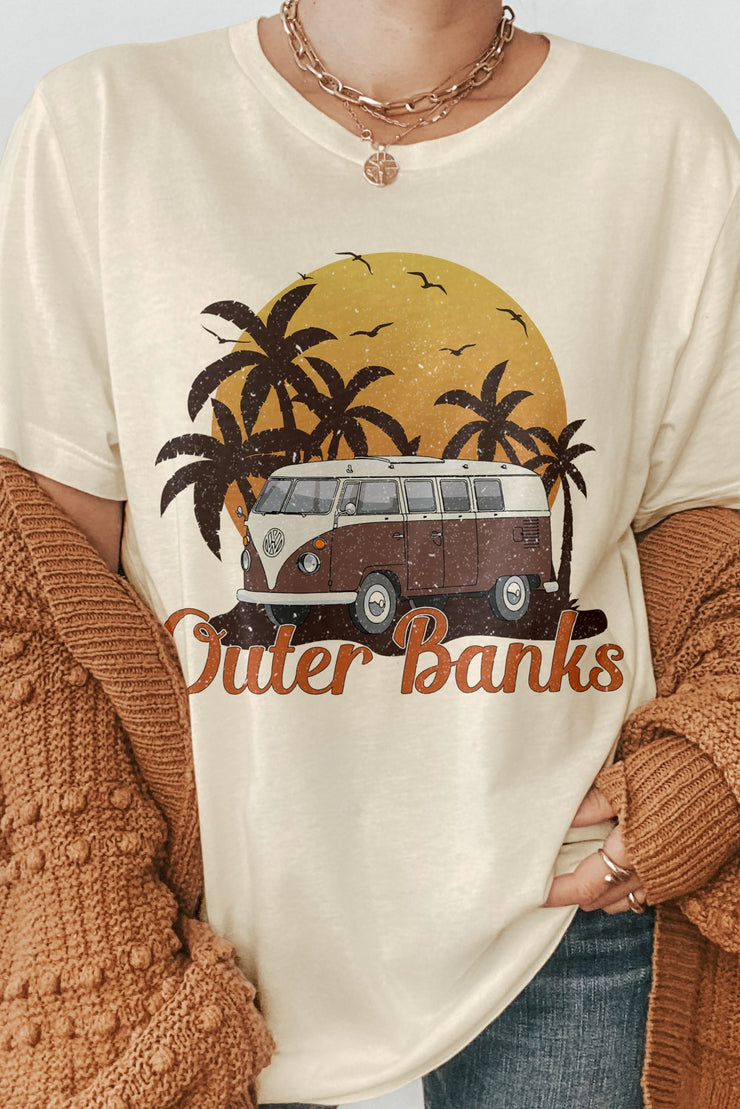 Get In The Twinkie Outer Banks Graphic Tee (Tan)