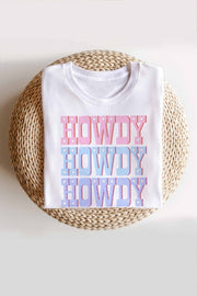 Highlight Howdy Graphic Tee (White)