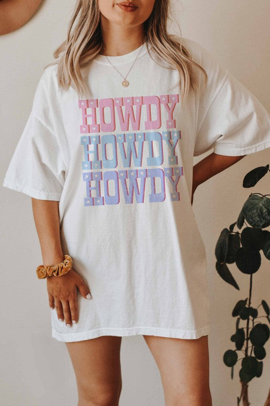 Highlight Howdy Graphic Tee (White)