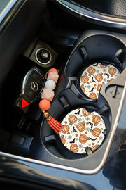 Happy Halloween Car Coasters