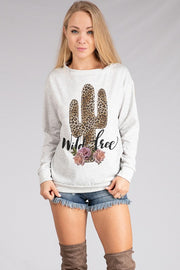 Wild and Free Long Sleeve Tee