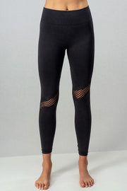 Holy Grail Seamless Washed Leggings (Dark Grey)