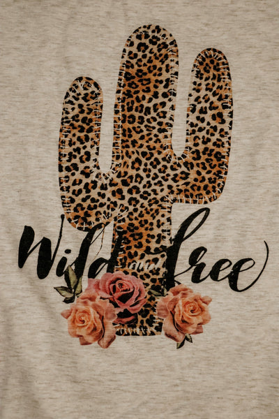 Wild and Free Long Sleeve Tee