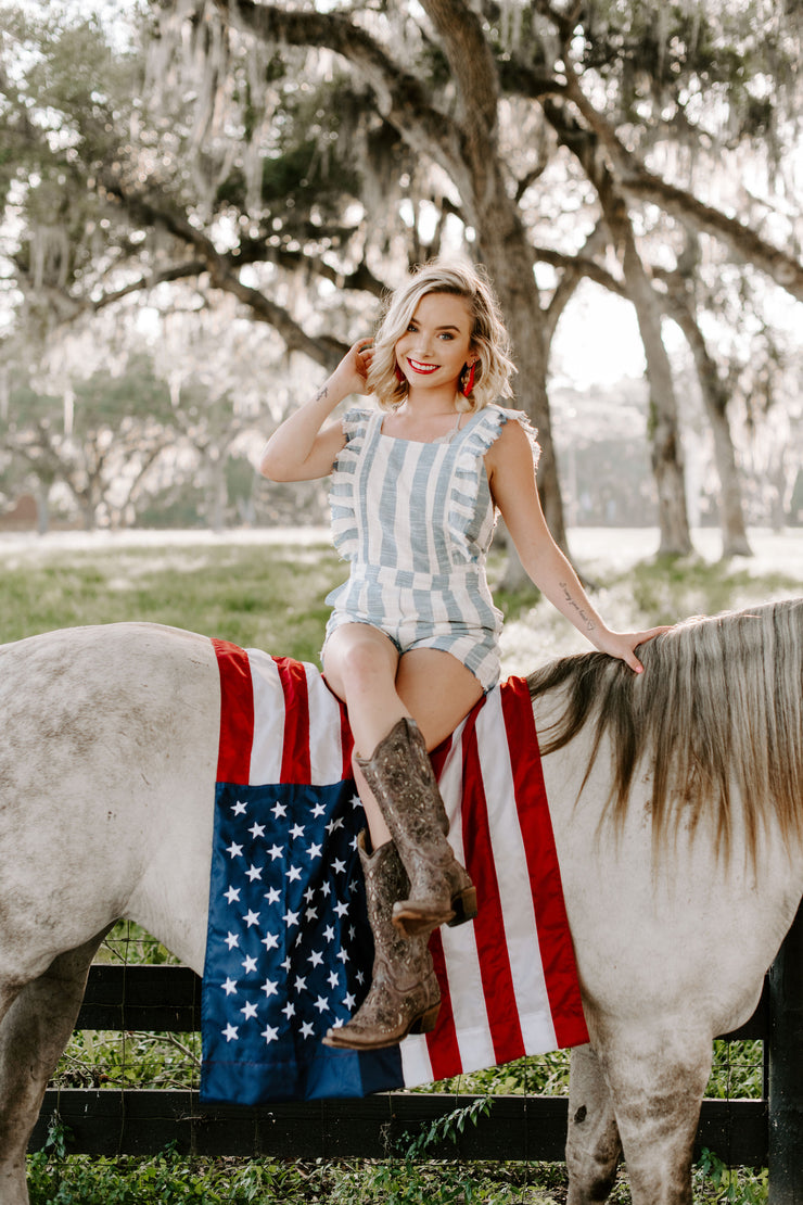 For the Stars and Stripes Romper