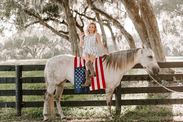 For the Stars and Stripes Romper