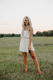 Home of the Brave Ivory Romper