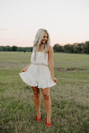 Home of the Brave Ivory Romper