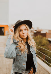 The Pearl-fect Denim Jean Jacket