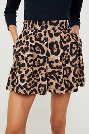 You're Gonna Hear Me Roar Leopard Print Shorts