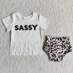 Sassy Girl Baby Bummies Set