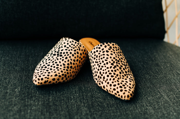 Catch Me If You Can Cheetah Print Flats