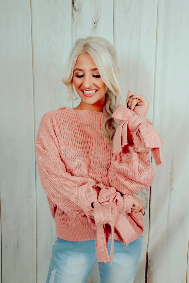 Pretty in Pink Sweater Hoodie