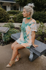 Polly Pocket Tie Dye Midi Dress