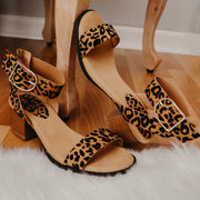 Take a Walk on the Wild Side Low Heeled Sandals