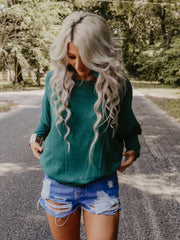 Gypsy Green Long Sleeve Top