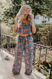 Fearless Floral Cut Out Jumpsuit