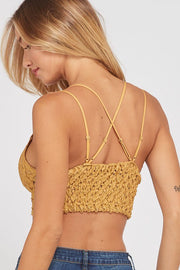 Double Strap Scallop Lace Bralette