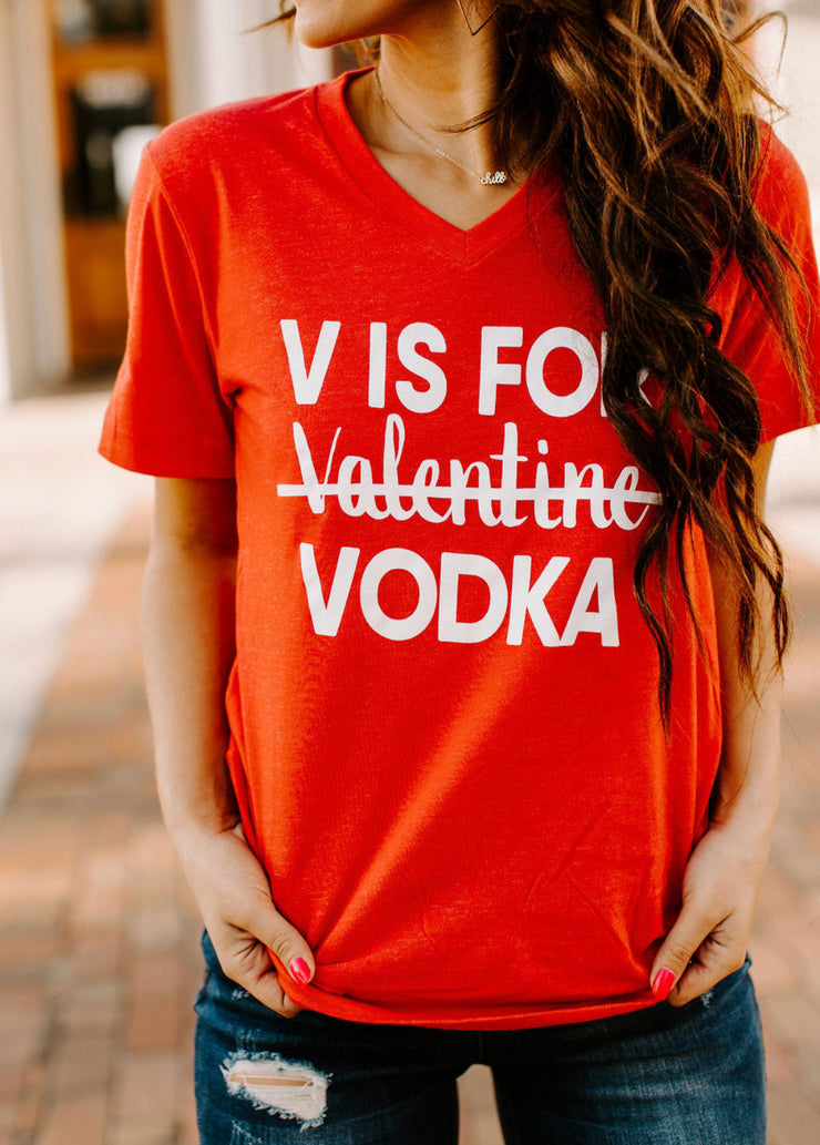 Scratch Valentine, Vodka Graphic (Red)