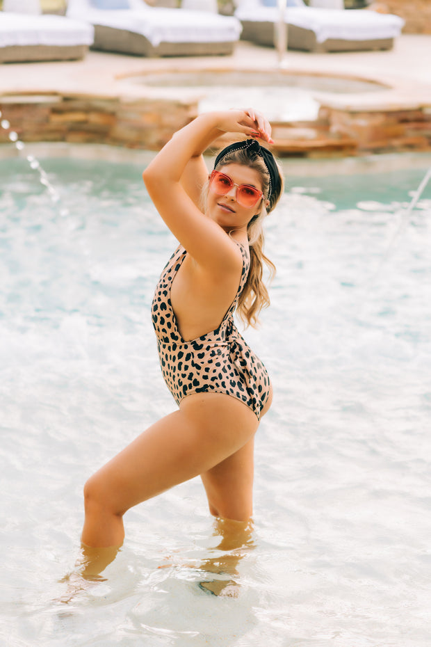 Wild Child Cheetah Print Bikini