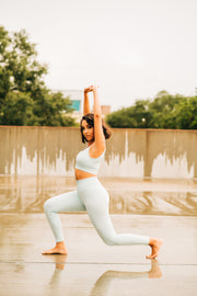 Simply Seamless High Waisted Leggings (Ice Blue)