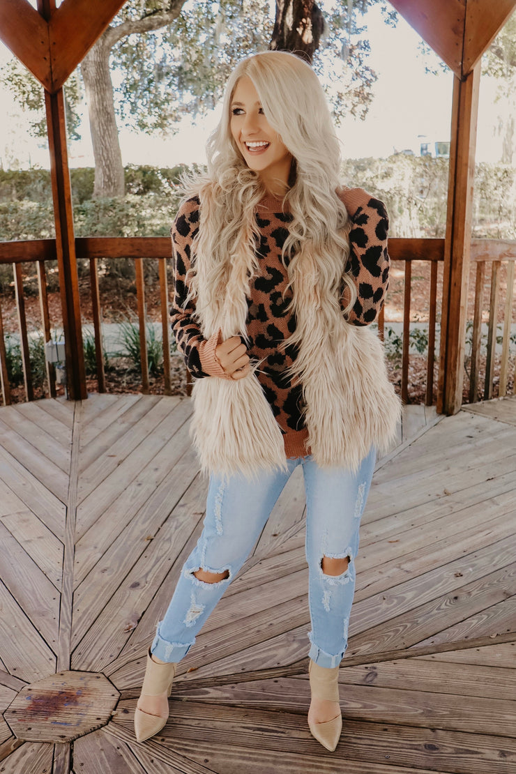 Are Your For Real Faux Fur Vest