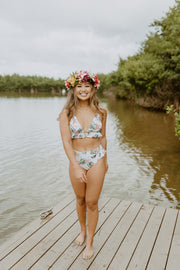 Island Time Tropical Bikini Top