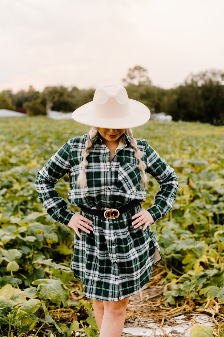 Forever Boho Wide Brim Hat (Ivory)