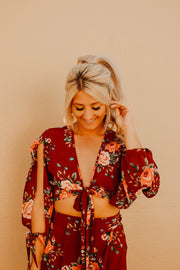 Meant to Be Floral Two Piece Set