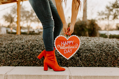 Red Hot Ankle Booties