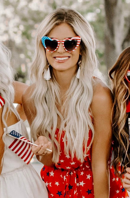 All-American Heart Shaped Sunnies