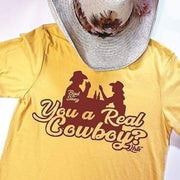 Are You a Real Cowboy LHTX Graphic T-Shirt