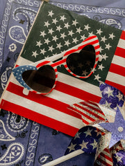 All-American Heart Shaped Sunnies