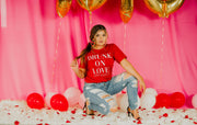 Drunk on Love (And Tequila) Graphic Tee