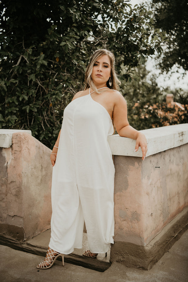 Little White Lies Halter Jumpsuit