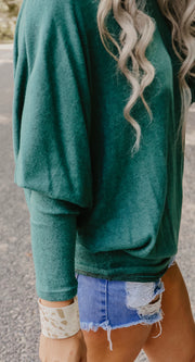 Gypsy Green Long Sleeve Top