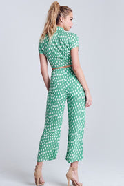 Paradise Patterned Two Piece Set